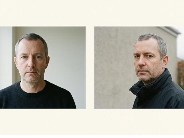 Two photographs of the same face, each with a green box round it.